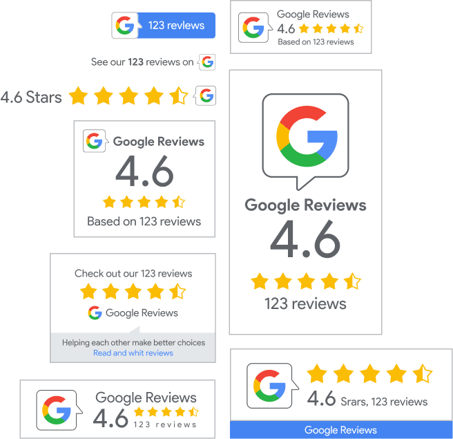 Modern and appealing widget designs